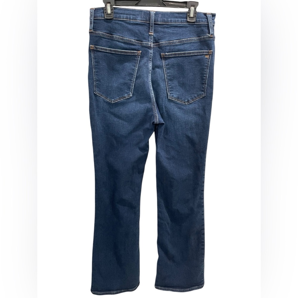 Madewell Skinny Flare Dark Washed Blue Jeans Women’s Size 30 - Picture 3 of 13